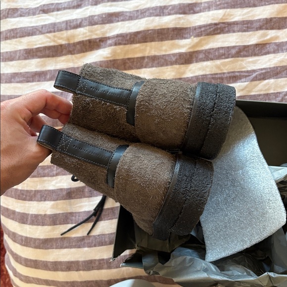 All Saints Animal Suede Kerouac Boots - Picture 7 of 7